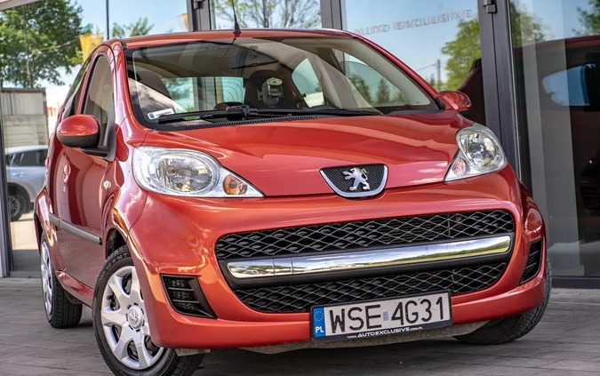 Peugeot 107 cena 14900 przebieg: 46000, rok produkcji 2009 z Sierpc małe 667